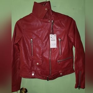Unused leather jacket